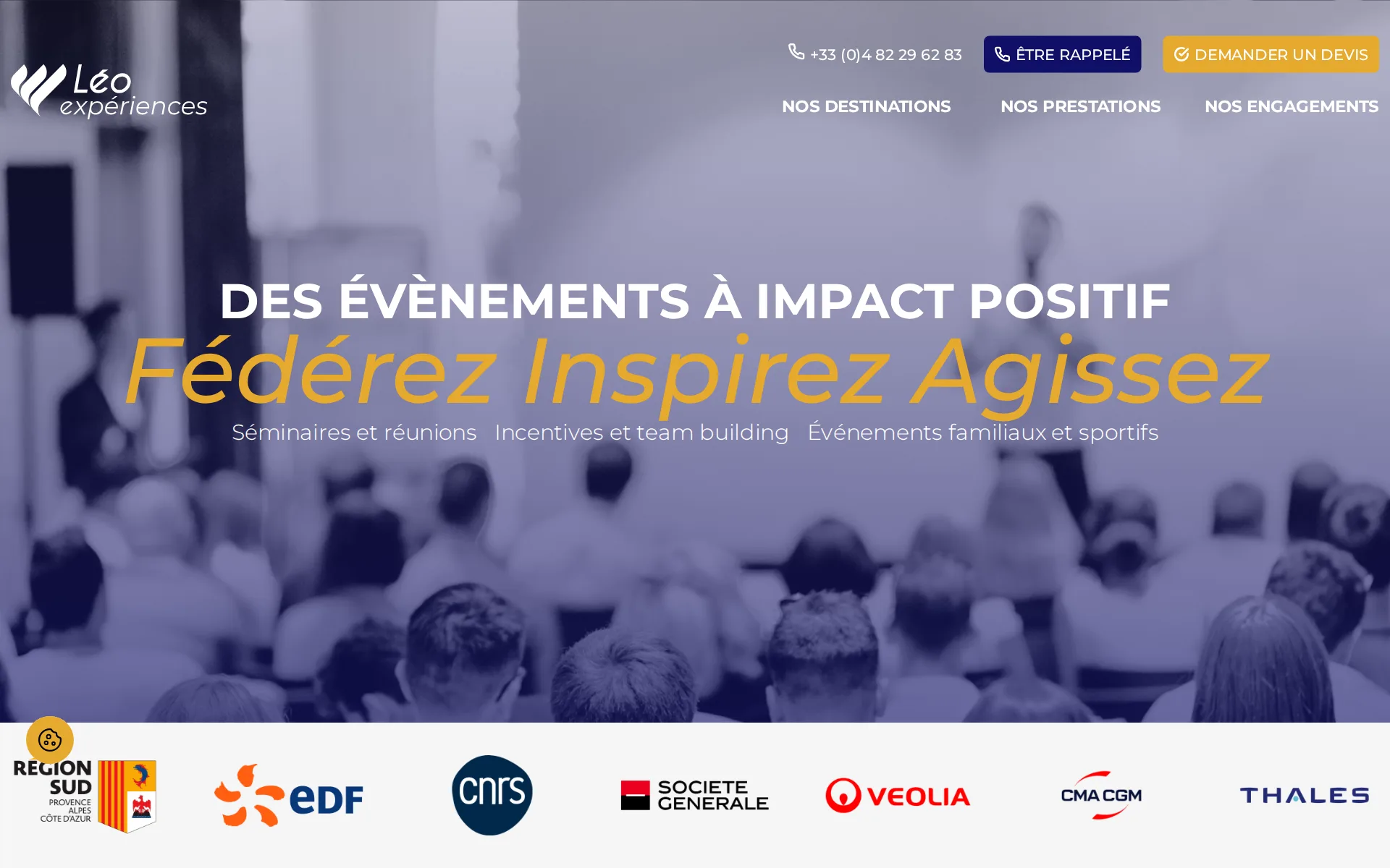 Léo Expériences — événements d'entreprise